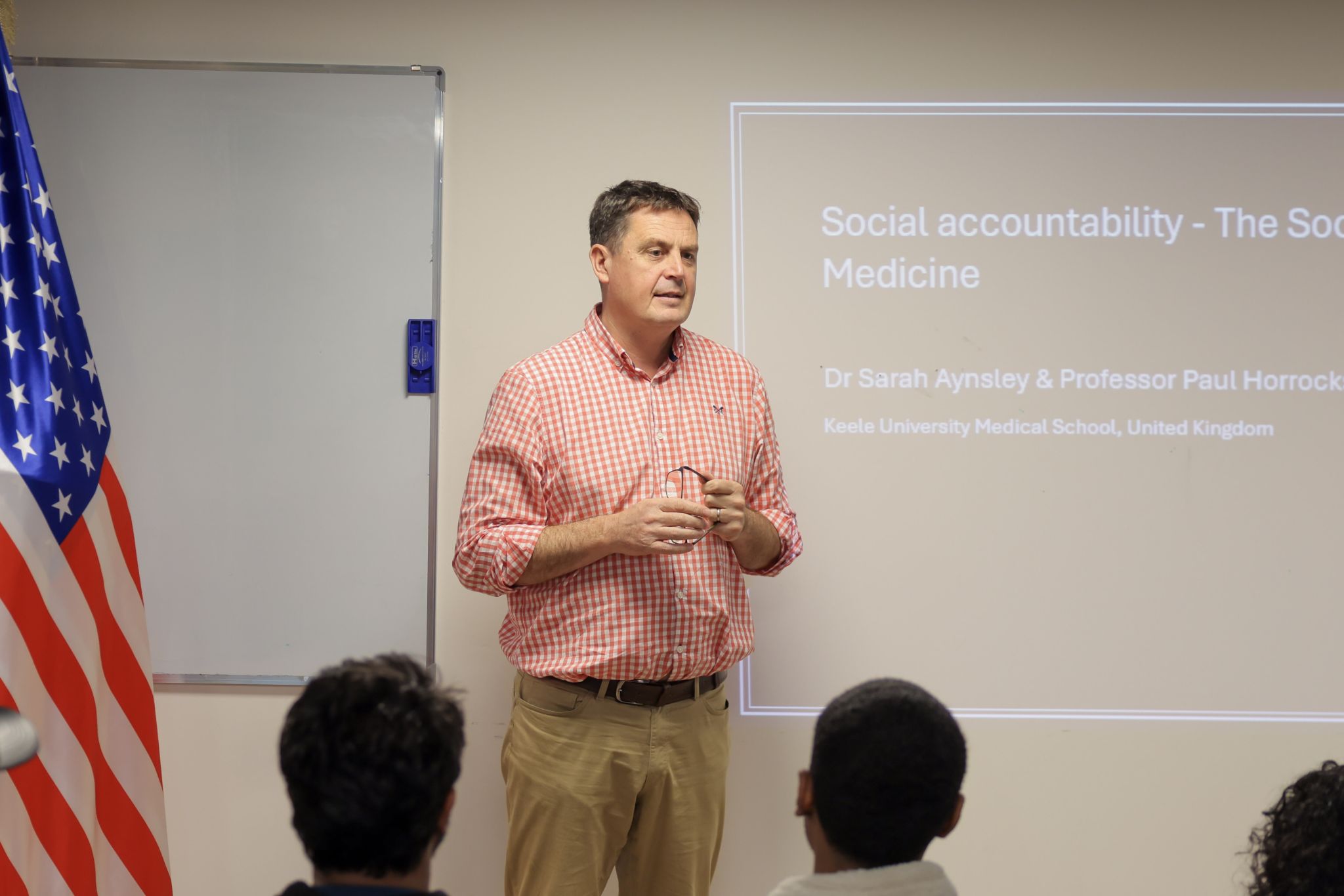 Visit of Keele University Professors from the United Kingdom