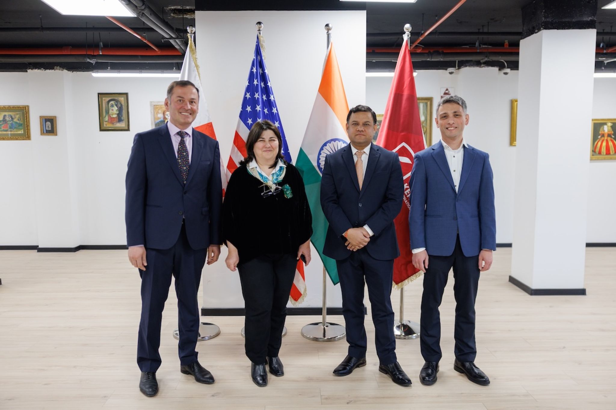 ინდოეთის ელჩის ვიზიტი კვსუ-ში