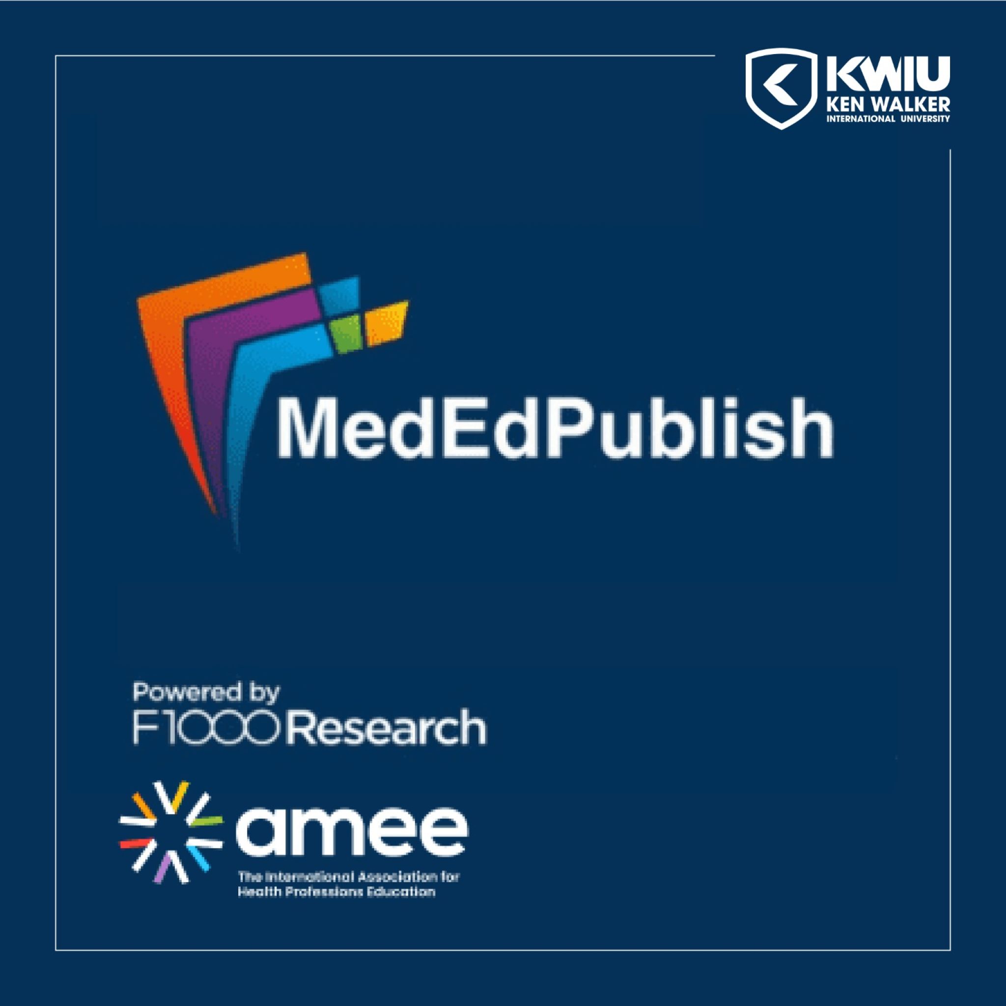 KWIU Article Published in AMEE Journal MedEdPublish