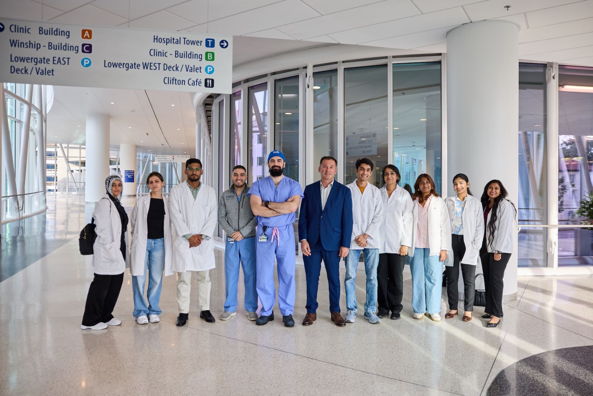 Inspiring Session with Georgian Doctors at Emory University Hospital