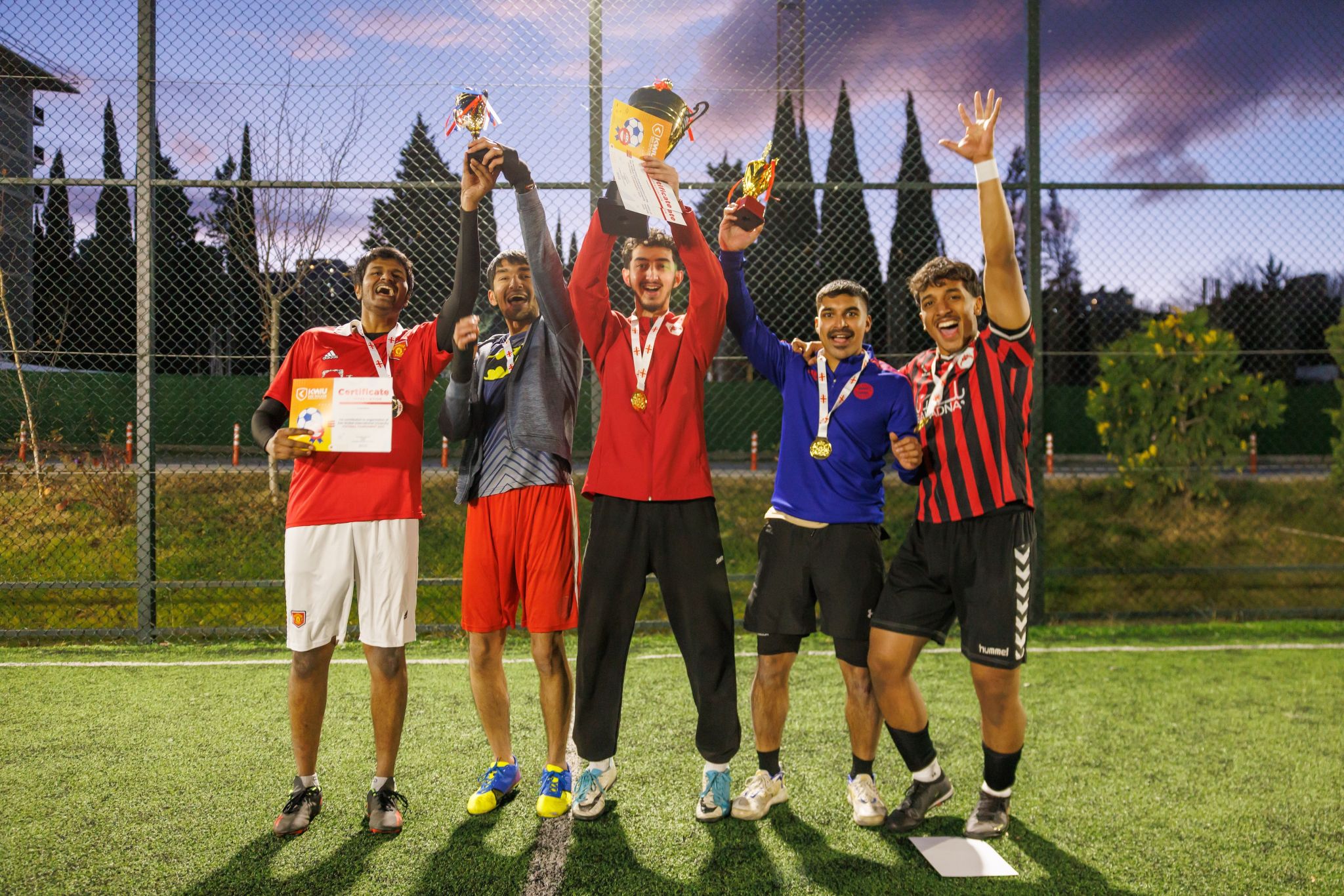 KWIU Hosts Student Football Tournament