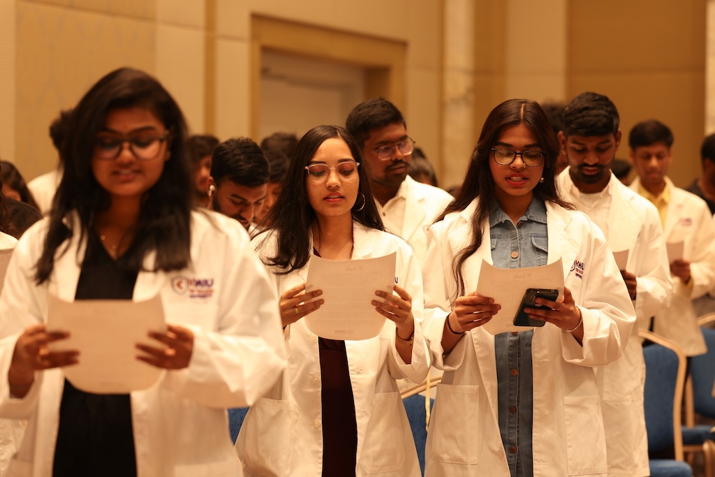 White Coat Ceremony 2024 of Ken Walker International University 