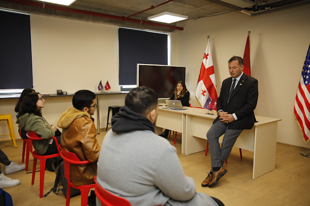 Meeting with the Director of Emory Educational Programs, Archil Undilashvili

