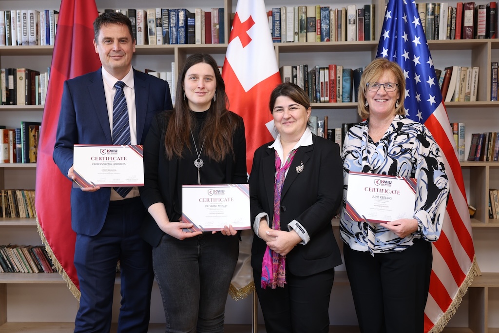 Keele University Professors have been awarded the title of KWIU Honorary Professors